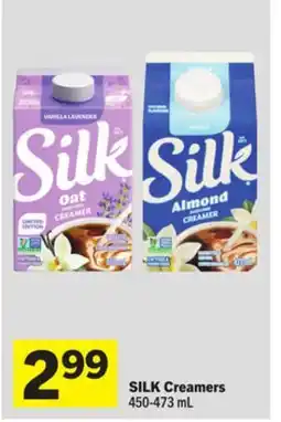 Foodland SILK Creamers offer