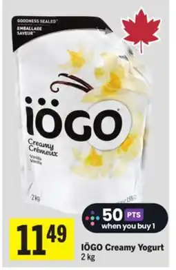 Foodland IÖGO Creamy Yogurt offer