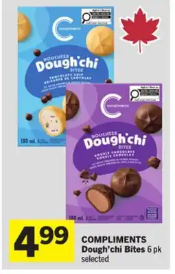 Foodland COMPLIMENTS Dough'chi Bites offer