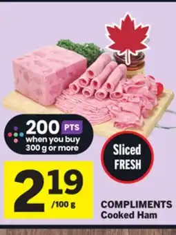 Foodland COMPLIMENTS Cooked Ham offer