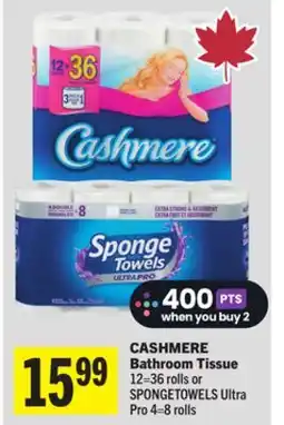 Foodland CASHMERE Bathroom Tissue offer