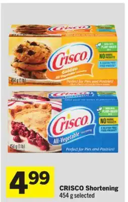 Foodland CRISCO Shortening offer