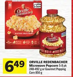 Foodland ORVILLE REDENBACHER Microwave Popcorn offer