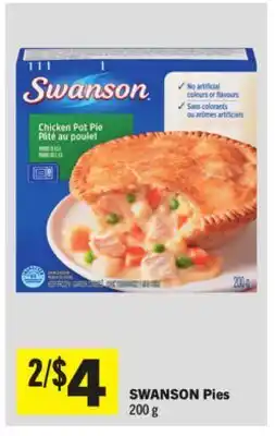Foodland SWANSON Pies offer
