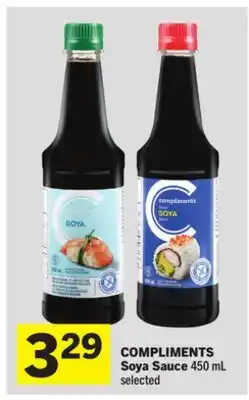 Foodland COMPLIMENTS Soya Sauce offer