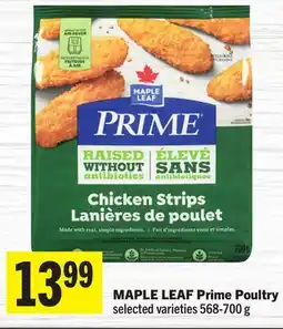 Foodland MAPLE LEAF Prime Poultry offer