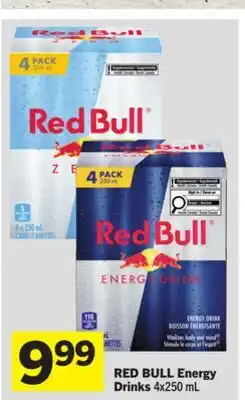 Foodland RED BULL Energy Drinks offer