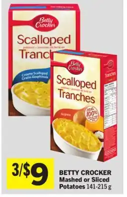 Foodland BETTY CROCKER Mashed or Sliced Potatoes offer