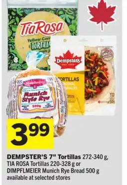 Foodland DEMPSTER'S 7 Tortillas offer