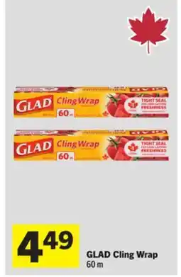 Foodland GLAD Cling Wrap offer