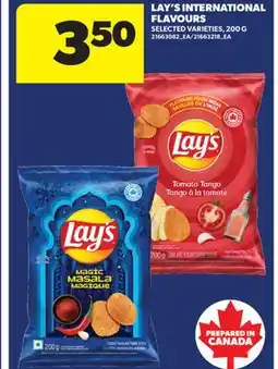 Real Canadian Superstore LAY'S INTERNATIONAL FLAVOURS offer