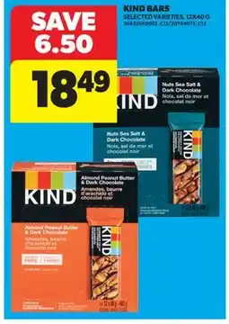 Real Canadian Superstore KIND BARS offer