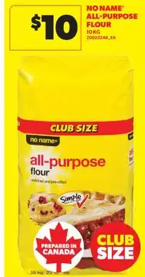 Real Canadian Superstore NO NAME ALL-PURPOSE FLOUR offer