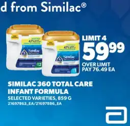 Real Canadian Superstore SIMILAC 360 TOTAL CARE INFANT FORMULA offer