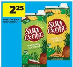Real Canadian Superstore SUN EXOTIC JUICE offer