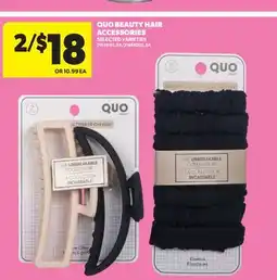 Real Canadian Superstore QUO BEAUTY HAIR ACCESSORIES offer