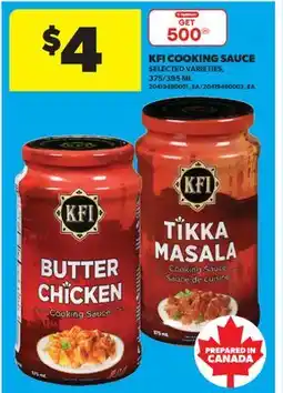 Real Canadian Superstore KFI COOKING SAUCE, 375/395 ML offer