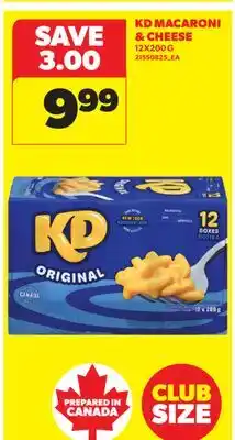Real Canadian Superstore KD MACARONI & CHEESE offer