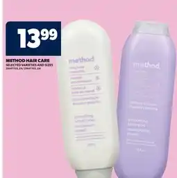 Real Canadian Superstore METHOD HAIR CARE offer