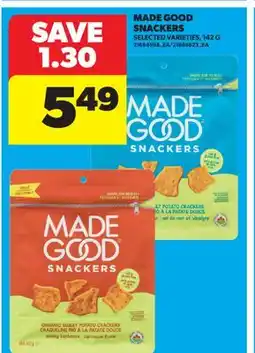 Real Canadian Superstore MADE GOOD SNACKERS offer
