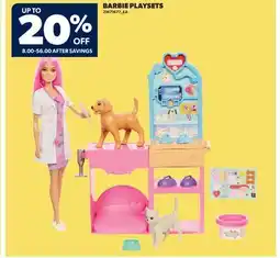 Real Canadian Superstore BARBIE PLAYSETS offer