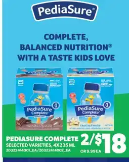 Real Canadian Superstore PEDIASURE COMPLETE offer
