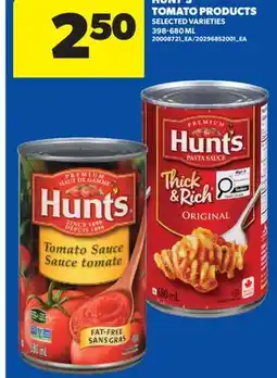 Real Canadian Superstore HUNT'S TOMATO PRODUCTS offer