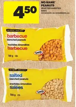 Real Canadian Superstore NO NAME PEANUTS offer