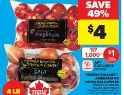 Real Canadian Superstore FARMER'S MARKET AMBROSIA OR ROYAL GALA APPLES offer
