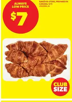 Real Canadian Superstore BUTTER CROISSANTS, 12'S offer