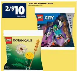 Real Canadian Superstore LEGO RECRUITMENT BAGS offer