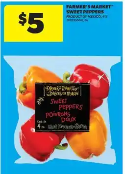 Real Canadian Superstore FARMER'S MARKET SWEET PEPPERS, 4' S offer