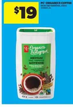 Real Canadian Superstore PC ORGANICS COFFEE offer