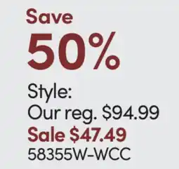 Mark's Men's Shoes offer