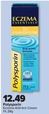 PharmaChoice Polysporin Eczema Anti-Itch Cream offer