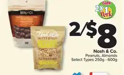 PharmaChoice Nosh & Co. Peanuts, Almonds offer