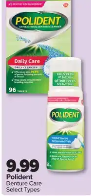 PharmaChoice Polident Denture Care offer