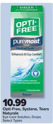 PharmaChoice Opti-Free, Systane, Tears Naturale Eye Care Solution, Drops offer