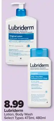 PharmaChoice Lubriderm Lotion, Body Wash offer