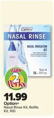 PharmaChoice Option+ Nasal Rinse Kit, Refills Kit offer