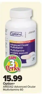 PharmaChoice Option+ Advanced Ocular Multivitamins offer