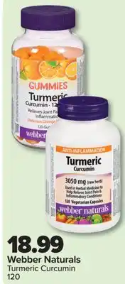 PharmaChoice Webber Naturals Turmeric Curcumin offer