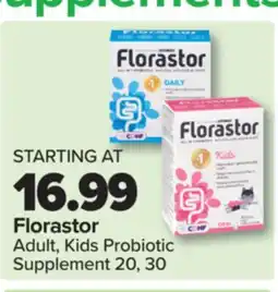 PharmaChoice Florastor Adult, Kids Probiotic Supplement offer