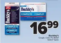 PharmaChoice Buckley's Cough, Cold, Flu Relief offer