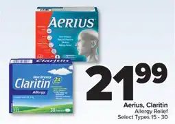 PharmaChoice Aerius, Claritin Allergy Relief offer
