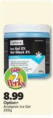 PharmaChoice Option+ Ice Gel offer