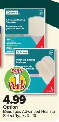 PharmaChoice Option+ Bandages Advanced Healing offer
