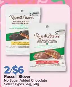PharmaChoice Russell Stover No Sugar Added Chocolate offer