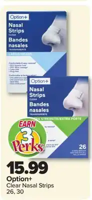 PharmaChoice Option+ Nasal Strips offer