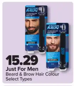 PharmaChoice Just For Men Beard & Brow Hair Colour offer